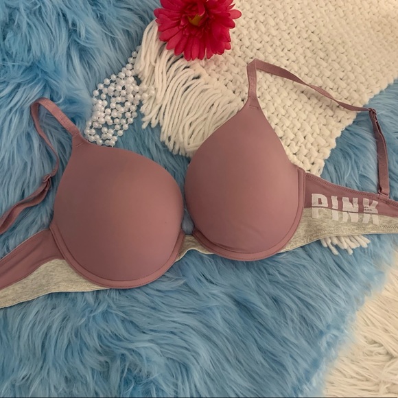 Victoria Secret PINK Padded Push Up Bra 32D - Picture 1 of 5